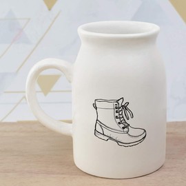 300ml 'Work Boot' Ceramic Milk Jug (MJ00016454)