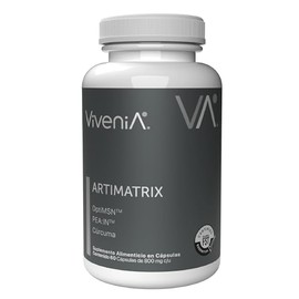 Artimatrix con OptiMSM®, PEA.IN®, Cúrcuma y Piperina | Suplemento Alimenticio de Movilidad Articular | Alta Biodisponibilidad | 60 Cápsulas | 1 mes