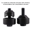 34mm/1.34" Sheet Metal Punch Hole Punch Hole Cutter External Plaster