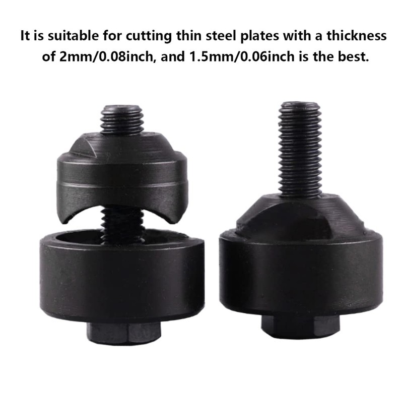 34mm/1.34" Sheet Metal Punch Hole Punch Hole Cutter External Plaster