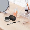 Gel para Cejas con Cepillo Resistente al Agua Negro