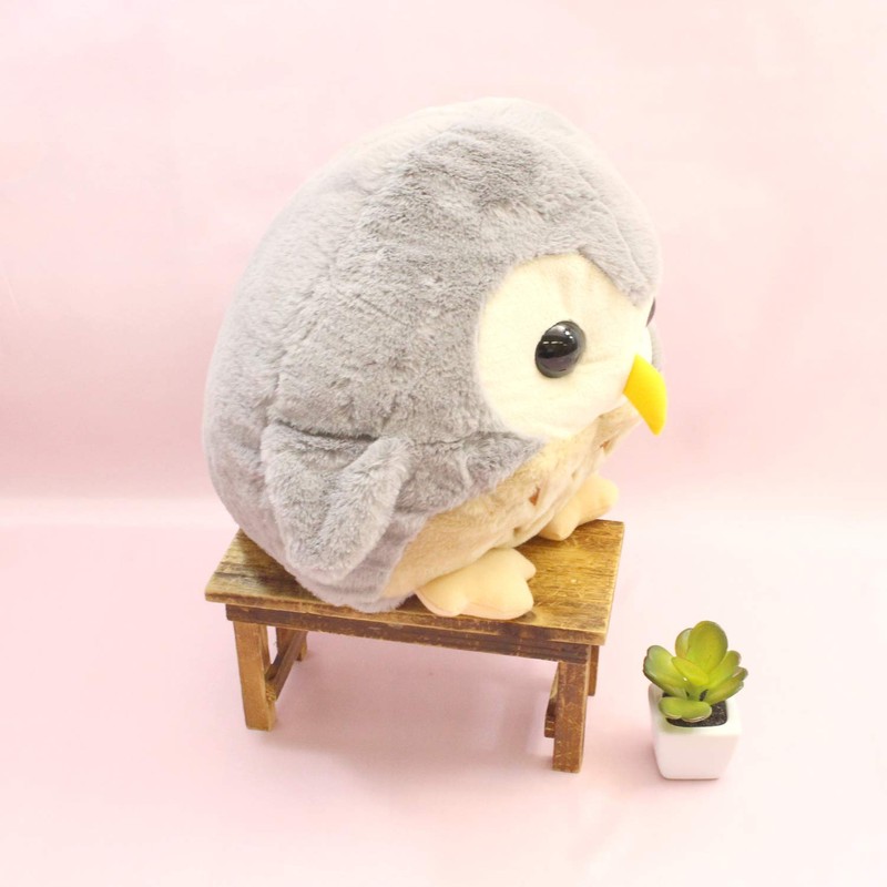 Takeoff Happiness Owl L Gray