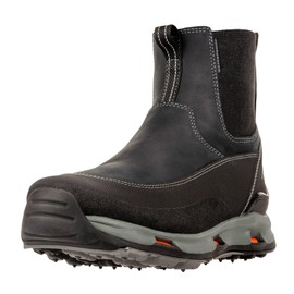 Korkers Men's Alpine Chelsea w/TrailTrac Sole Boots, Black, 11