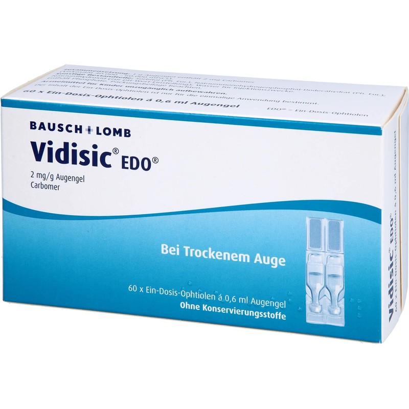 VIDISIC EDO Eye Gel 60 x 0.6 ml