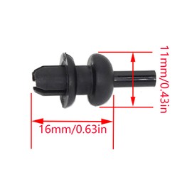 Pack of 4 Parcel Shelf Retaining Strap String Clip Button Holder Pivot Peg Mounting Bracket for Citroen C2 C3 C4 Cactus DS3 Saxo Xsara Picasso Peugeot 106 205 206 208 306 307 308 Opel Corsa 7903077159