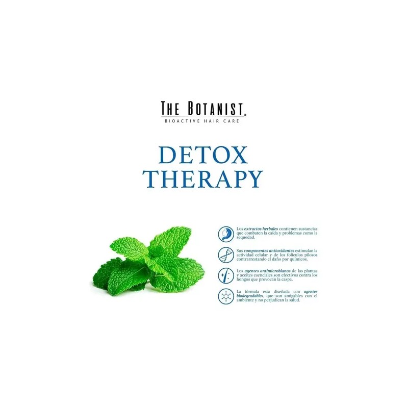 Shampoo Cool Mint Detox Therapy 591ml The Botanist