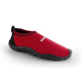 SVAGO - Zapato para Agua, Deportes acuáticos o Descanso Aqua Rojo con Negro Talla 26