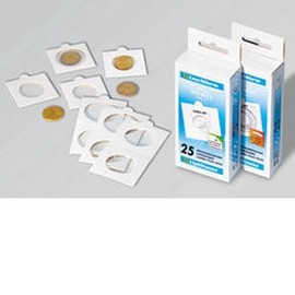 Lighthouse 25 Cardboard 2x2 Self-Adhesive Holders for Cents