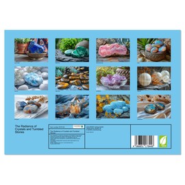 The Radiance of Crystals and Tumbled Stones (Monthly Wall Calendar 2026 16.5" x 23.4" (open)), CALVENDO 14 Month Calendar