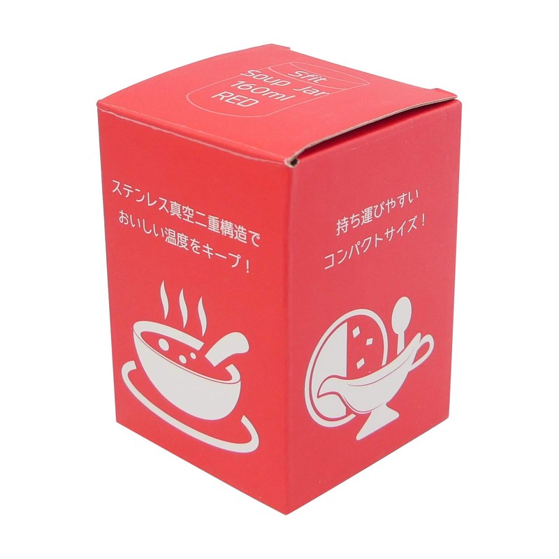 Partners Session 4589725460932 Sfit Soup Jar 160ml Red