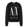 Armani Exchange Women's Icon Project Sweat Sweatshirt, black