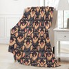 Aonimonis German Shepherd Dog Throw Blanket Gifts for Women, Soft