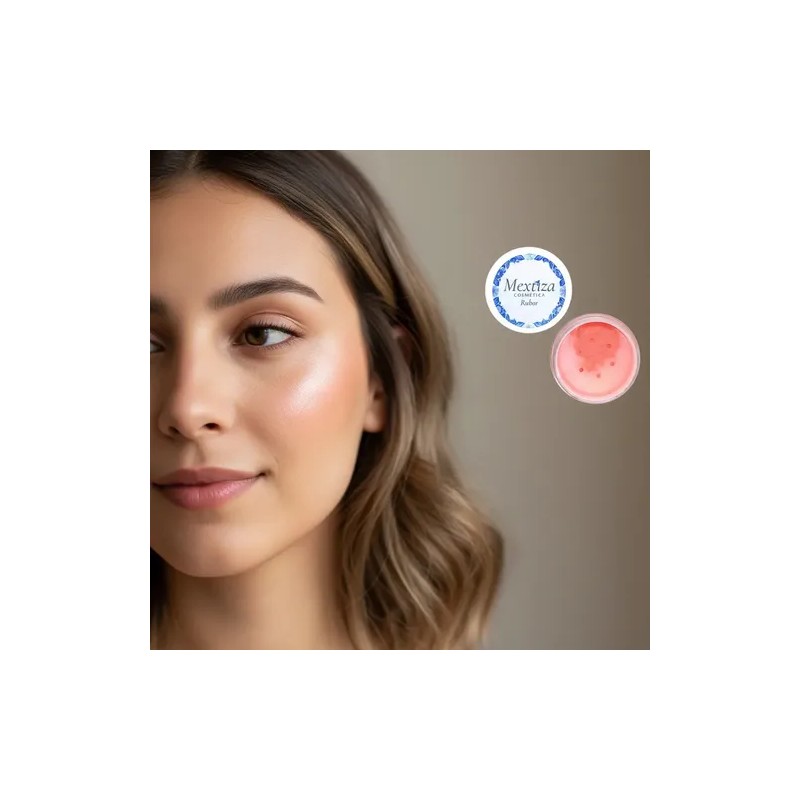 Rubor En Polvo Mineral Mextiza Sfp 10 Rubor Natural