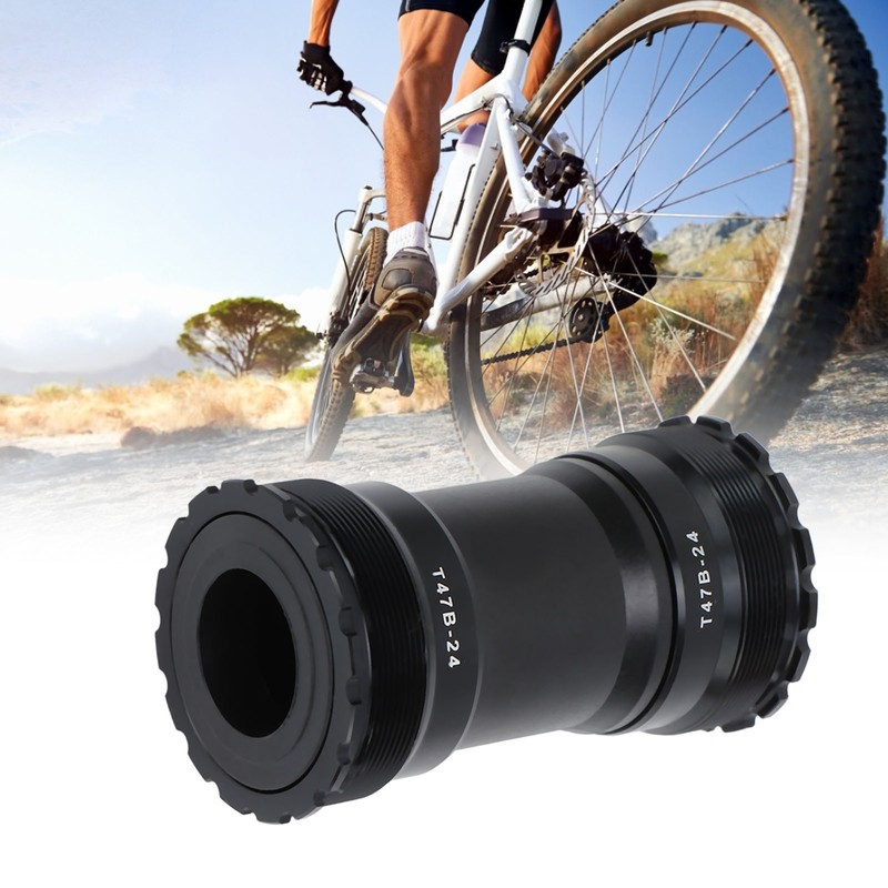 Mountain Bike Bottom Bracket Aluminum Alloy Sealed Bearing Nylon Press