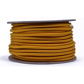 BORED? PARACORD! Goldenrod 3/16" Shock Cord Marine Grade Shock/Bungee/Stretch Cord 3/16 inch x 100 feet Several Colors - Made in USA