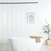 WellColor Extra Long Shower Curtain Liner 90 Inch Length Clear