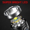 GEARGADGET LED Super Bright Flashlight Rechargeable Torch Tactical Lamp USB