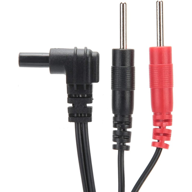 VYTALINE 2Pcs/Pack Replacement Electrode Lead Wires Connect Cables Pin 2mm