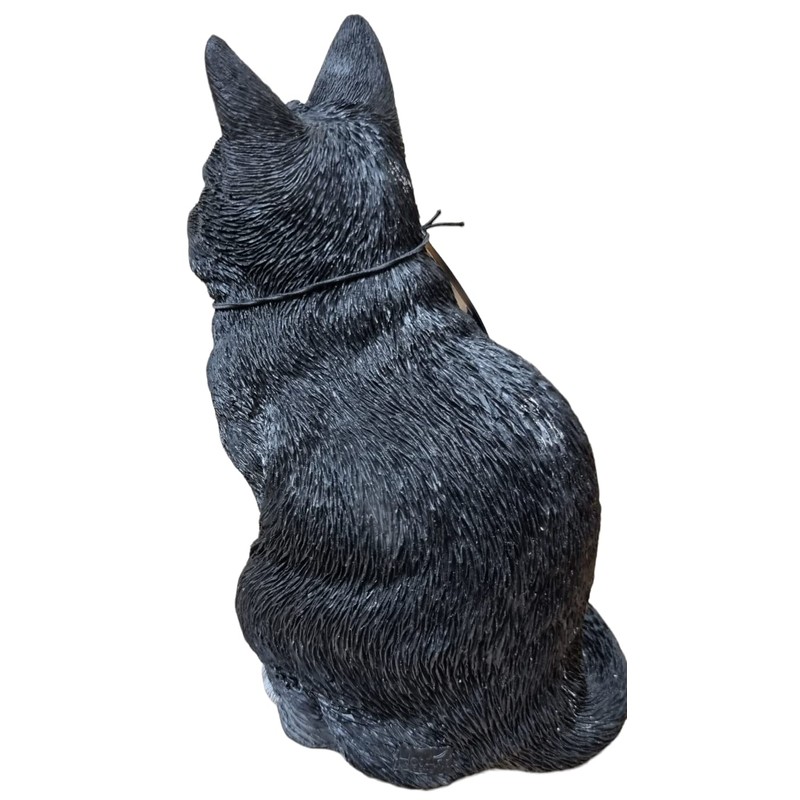 Vivid Arts Sitting Cats (Black/White Cat)