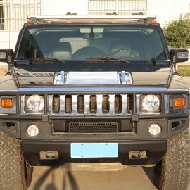 carpart2021 4PCS Silver ABS Hood Exterior Door Handles Cover For Hummer H2 2003-2009 US
