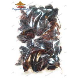 PepperliciousS Pepper Company LLC 50 PODS HABANERO Red Savina - 2000 Guinness Worlds Hottest - Whole Dried Pods