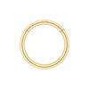 SYLWIA 14K Solid Gold 18g/16g Nose Rings, 6/8/10mm Hinged Segment