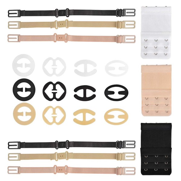 TIMESETL Bra Extender Bra Closure Extension with 2 Hooks 3