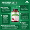 Zazzee D-Mannose, 1000 mg per Serving, 180 Vegan Capsules, 3