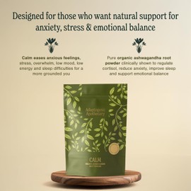 Adaptogenic Apothecary 4000mg Ashwagandha Powder | 2 Month Supply | 100% Ashwagandha Root Powder | UK Made | Vegan & Gluten Free | Daily Natural Calm, Stress & Sleep Balance Support