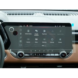 Tempered Glass Screen Protector Compatible With 2024 GMC Canyon,Anti-Scratch,Shock-Resistant,HD Clear,Protecting 11.3 Inch Diagonal Center Touchscreen