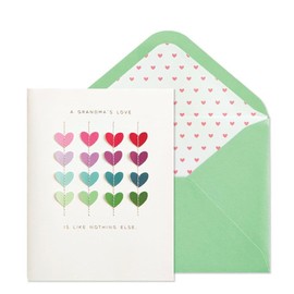 NIQUEA.D, Hearts Grandma Birthday Card