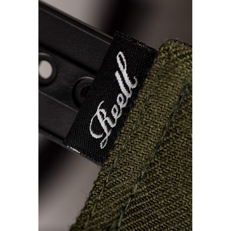 Reell Suede 6-Panel Cap - dark olive