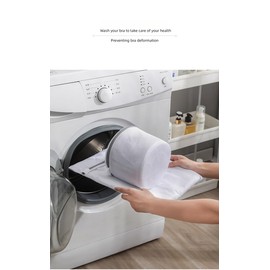 2Pcs Bra Wash Bag Durable Honeycomb Mesh Laundry Bags for Delicates 6 x 6.7 Inches