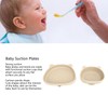 Baby Suction Plates Panda Shaped Powerful Suction Silicone Kid Suction
