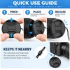 Center Pinch Lens Cap for Camera Lenses – 95mm, 105mm
