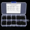 DIGISHUO 800Pcs M2 Kit Assorted Carbon-Steel Phillips Flat Head Self-Tapping