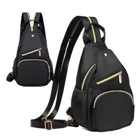 YAZEKOUS Crossbody Sling Bag Mini Backpack for Women Convertible, Small Crossbody Bags Causal Backpack for Travel Daypack