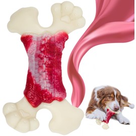 Zinbo Dog Toys for Aggressive Chewers, Dog Chew Toys for Large Dogs, Tough Dog Toys for Aggressive Chewers, Dog Chew Toys for Aggressive Chewers, Dog Toys to Keep Them Busy with Real Beef Flavors