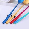 SBOMHS Long Handle Spoons Set of 8 (Coloured), Cocktail Mixing