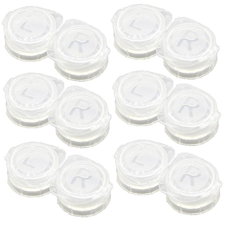 Dinntty Simple Contact Lens Case Box Eyewear Accessories Cute Travel