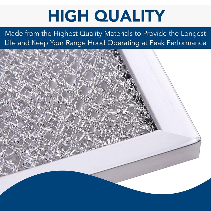 Broan-NuTone BP57 Aluminum Filter with Light Lens, Kitchen Exhaust Grease