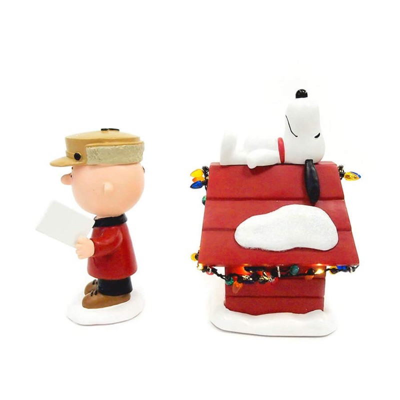 Department 56 Figurine Colorful W10 x H12 x 8 X D18 cm Peanuts Light It