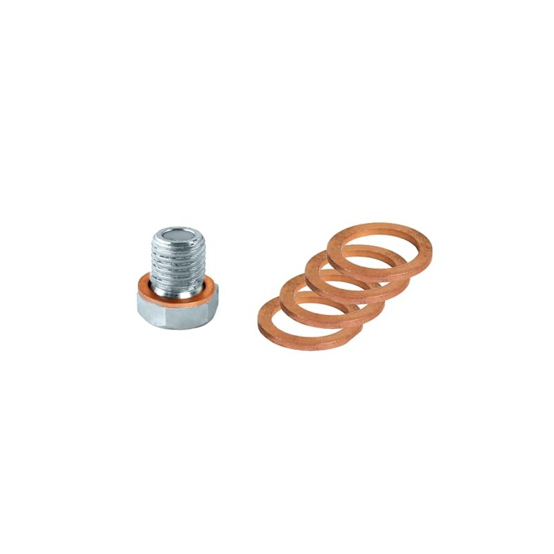 Oil Drain Plug Magnetic M14 x 1.5 mm 5x Sealing