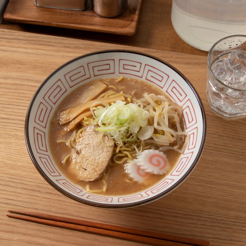 Marusankondo 22502 Ramen, Donburi, Pottery, Tableware, Ssangyong, Red, Dishwasher Safe,