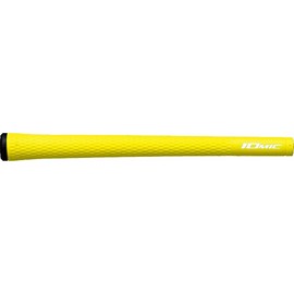 IOMIC Golf Grip Sticky1.8 Super Light with Backline, Lemon Yellow, Sticky Grip Series, Base: Lemon Yellow, End: Black M60
