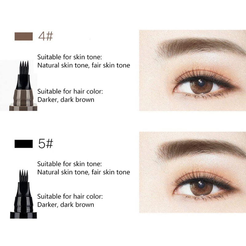 Eyebrow Pencil, Waterproof and Sweat-proof, Never Fade, Long Lasting Effect
