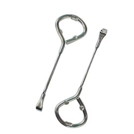 1pc Silver Stainless Steel Simple Can Opener,Multifunctional Can Opener,Simplicty Fashionable Bottle Opener, Paint Bucket Opener Beer Durability and attraction,Manual Can Openers