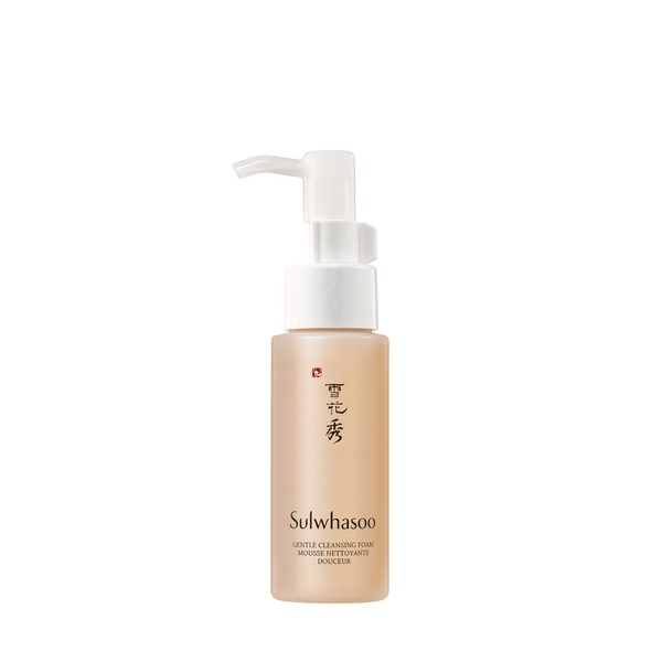 Sulwhasoo Gentle Cleansing Foam: Travel Sized Nutrient-rich Lather for Skin Comforting Pore Cleansing 1.69 fl. oz.