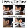 BodyAce 1pc Insertion Taper for Ear Tunnels Plugs, 1.4mm-11mm Piercing