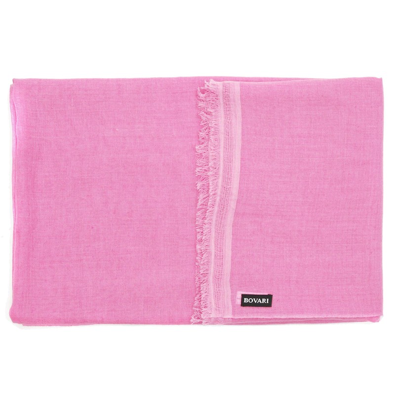 Bovari Women's Pashmina Cashmere Scarf - 70% Cashmere 30% Silk